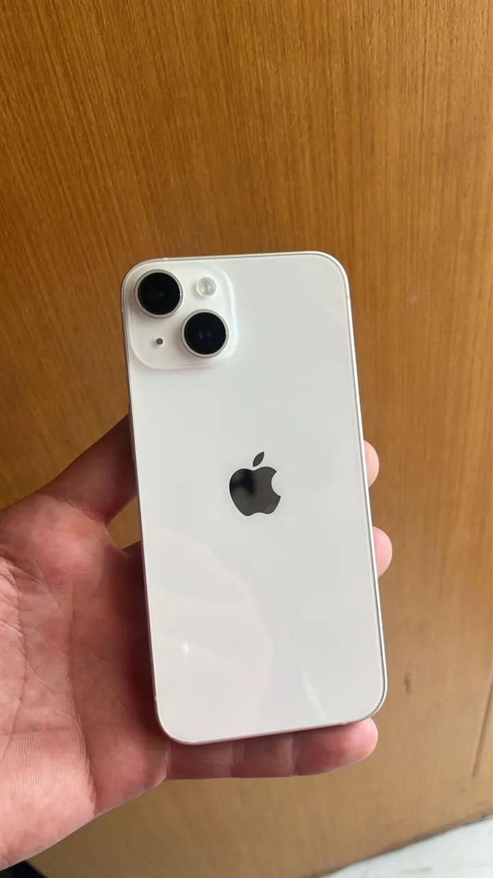 iPhone 14 128GB Branco Estelar - Impecável 