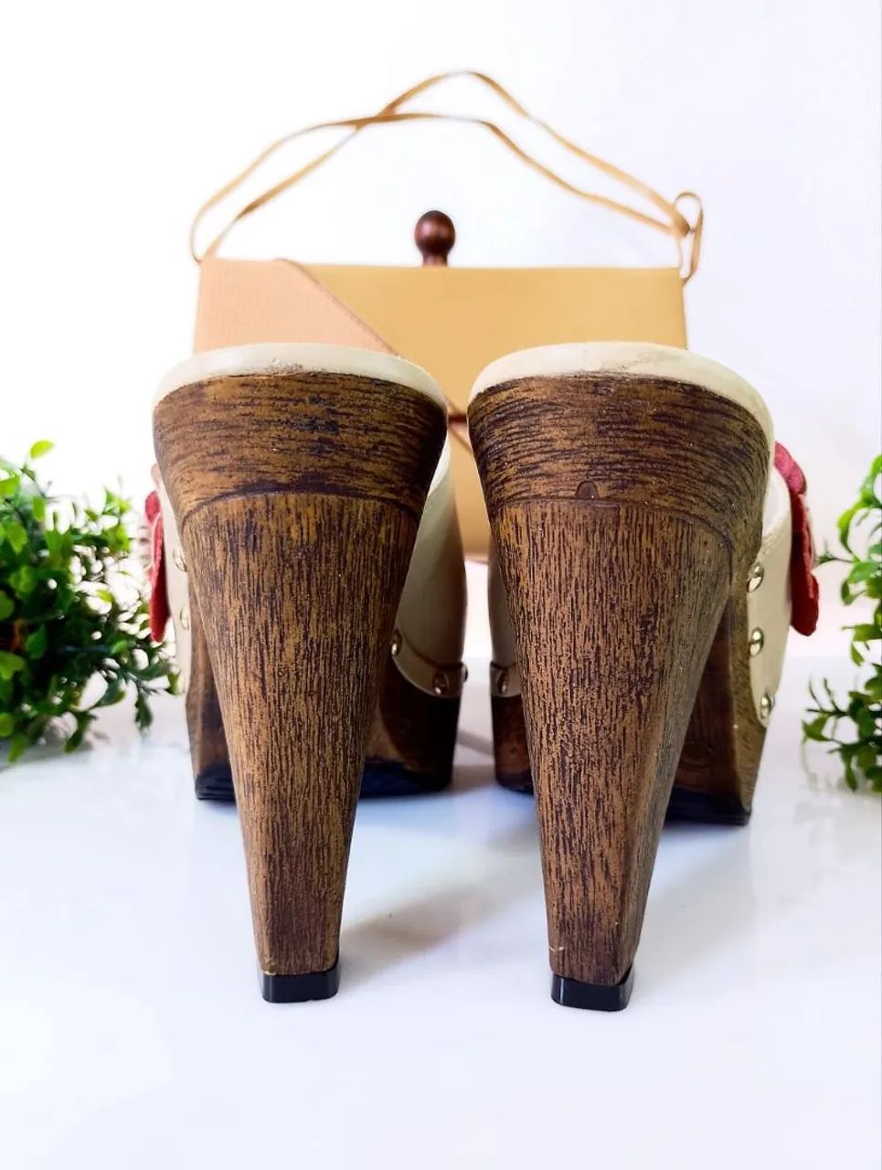 Tamanco Clog Flor Vintage. - Foto 4