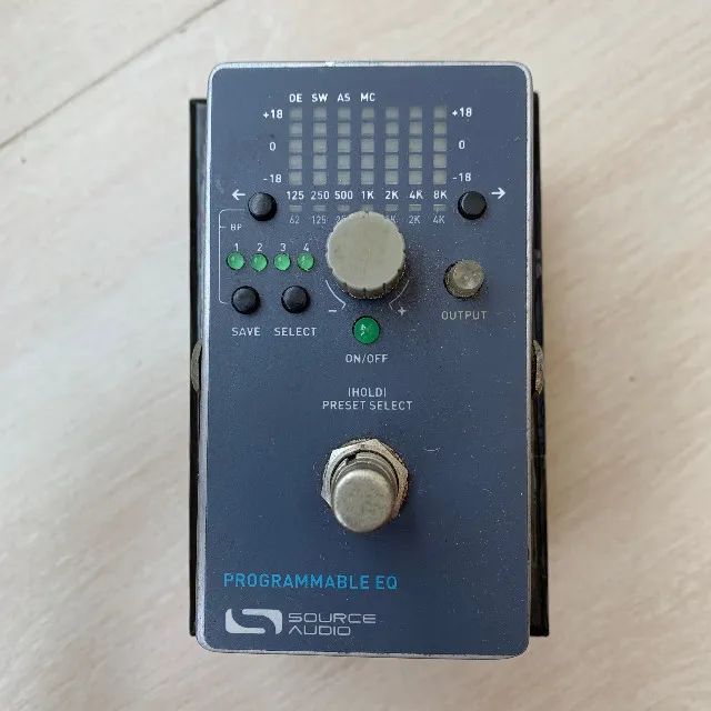 ギター Source Audio SA170 Programmable EQ Pedal Source Audio Programable Eq Sa170 7 Bandas, 4 Presets