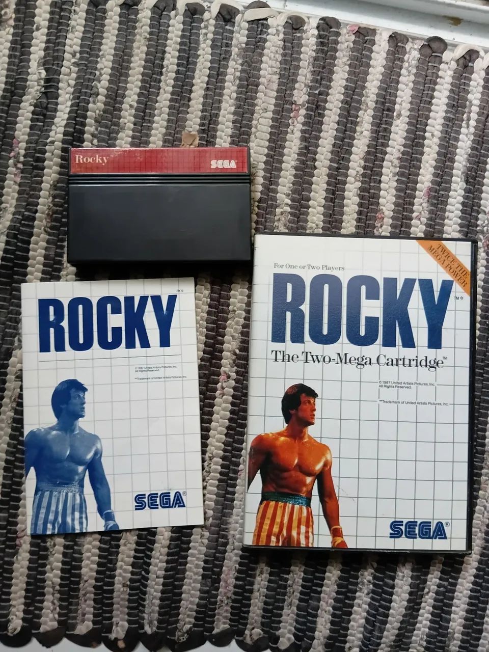 Jogo Master System Rocky