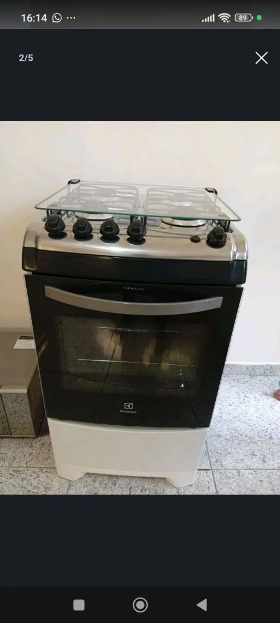 Fogão Brastemp automático 