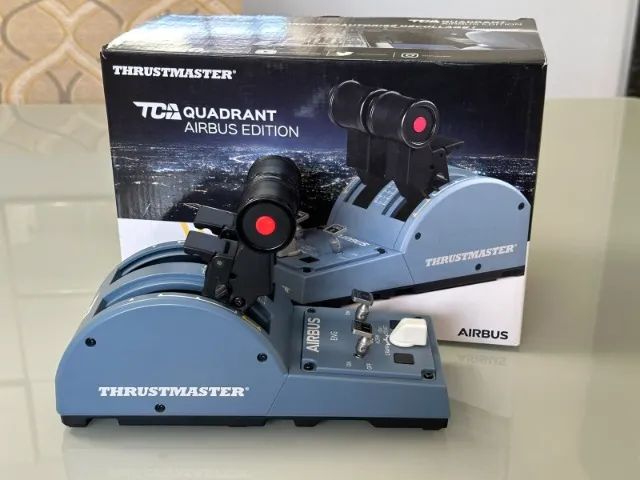 Thrustmaster Tca Quadrant Airbus Edition Azul-claro - Foto 4
