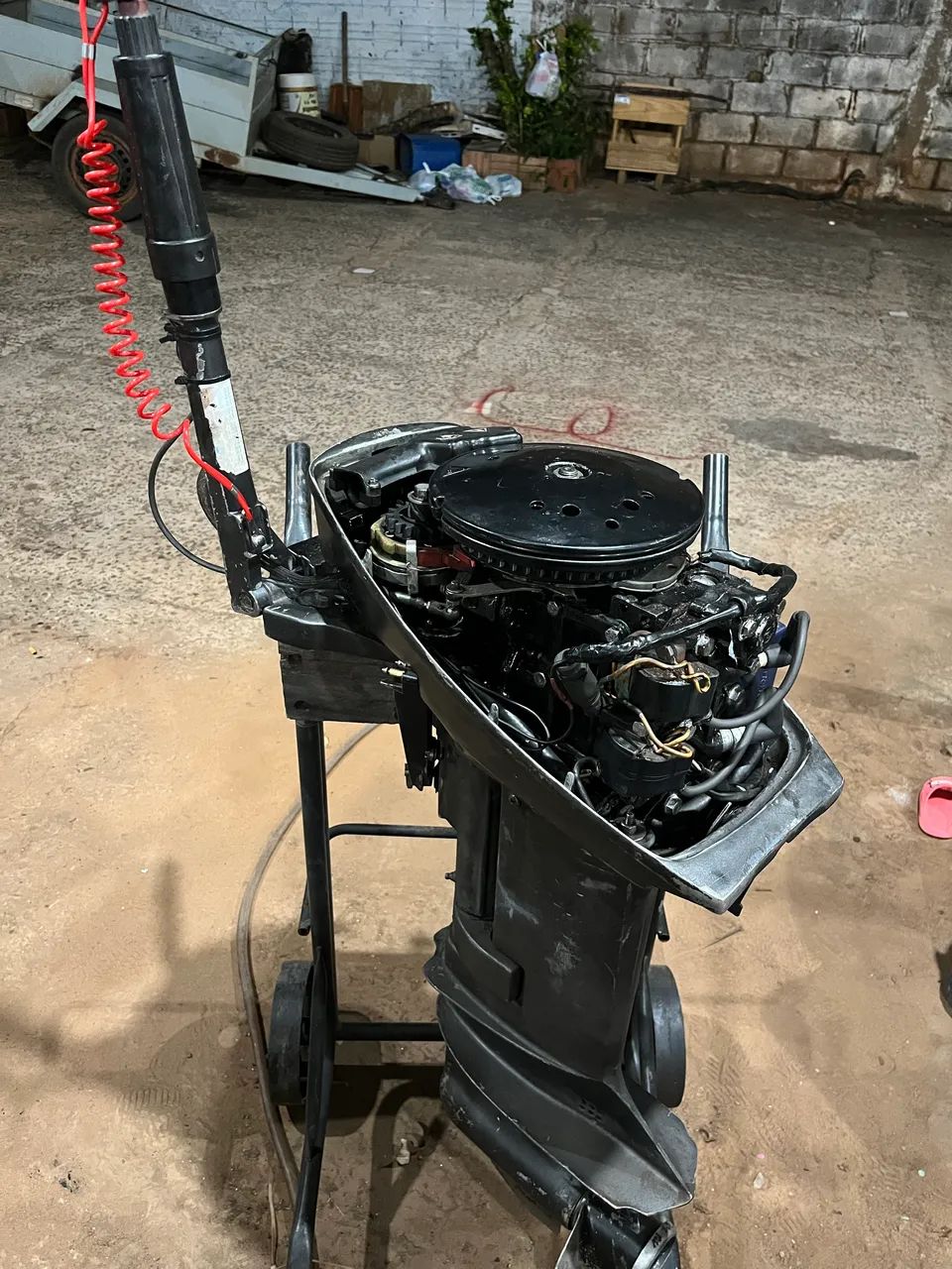 Motor de popa Evinrude 15hp  - Foto 3