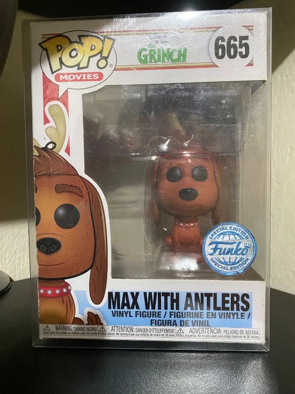 Funko Pop! The Grinch - Max With Antlers 665
