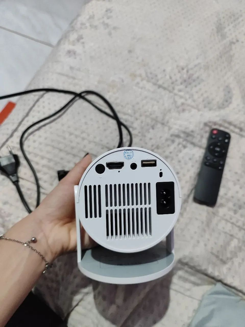 Mini projetor Hy300 4K  - Foto 3