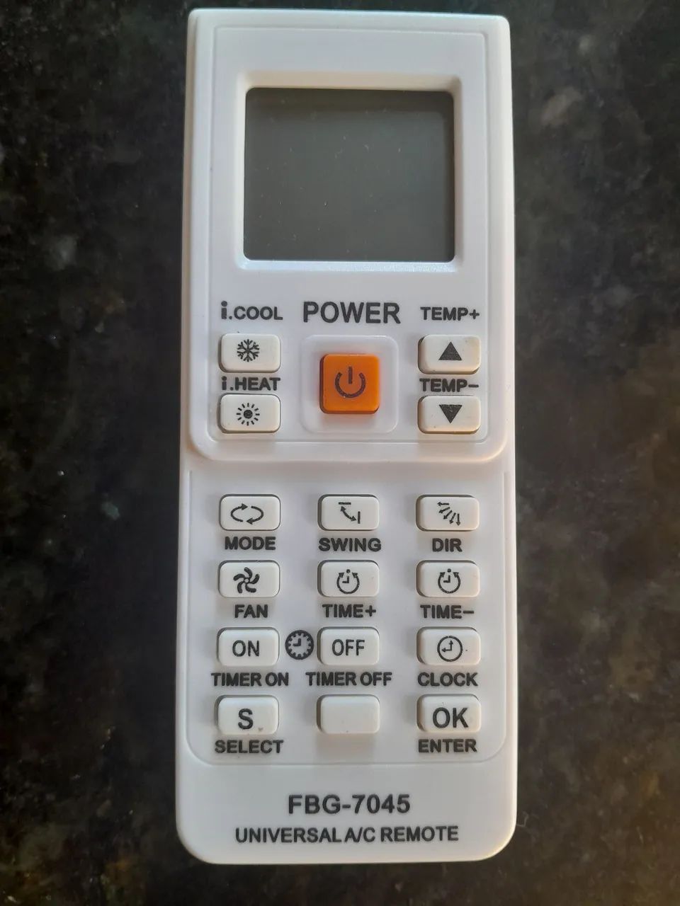 Controle para  central de ar universal 