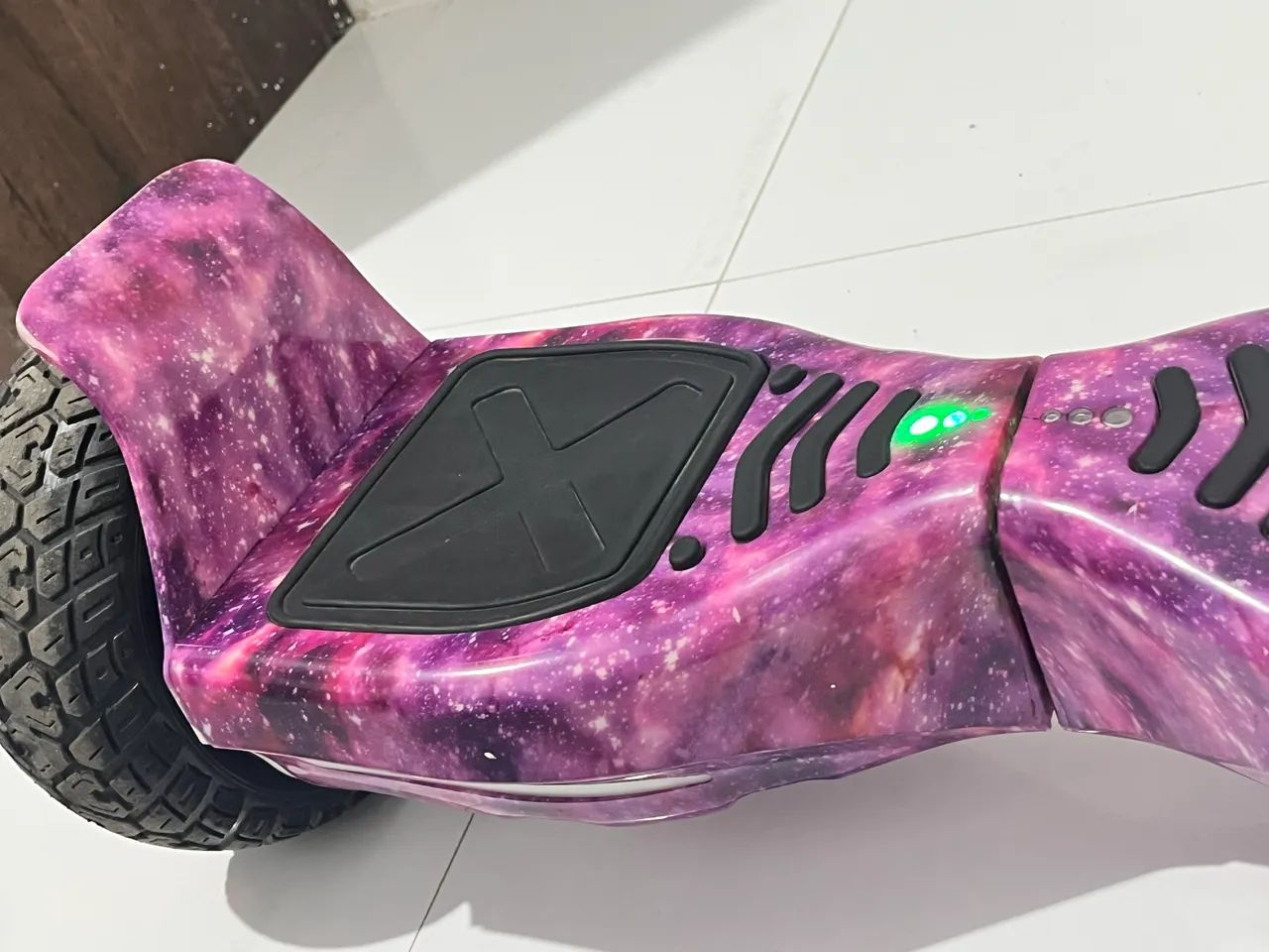  Hoverboard 8 Polegadas Colorido Completa Engrossa Tamanho Largura Pneus - Foto 4