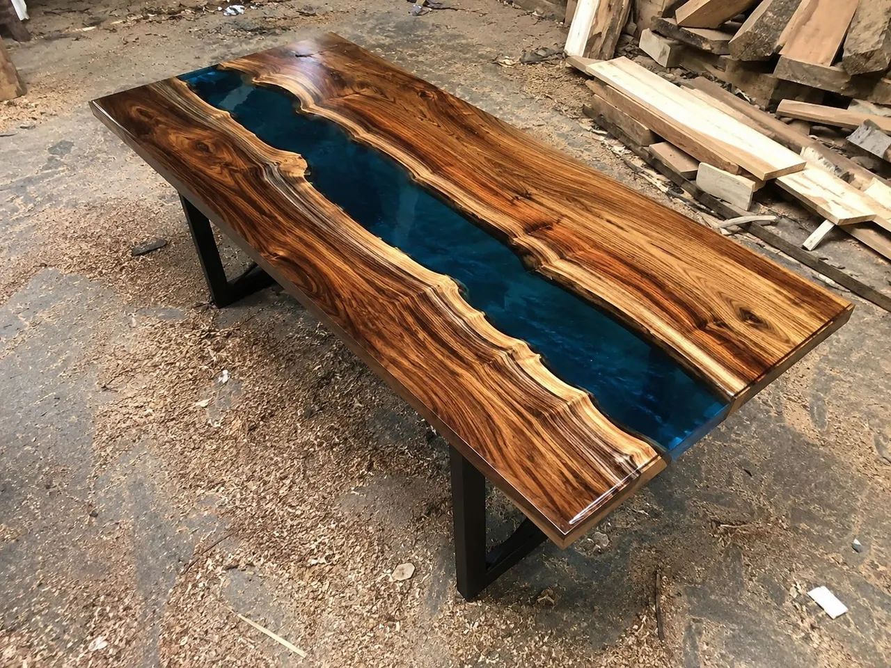 MESAS RESINADAS E RIVER TABLE - Foto 2
