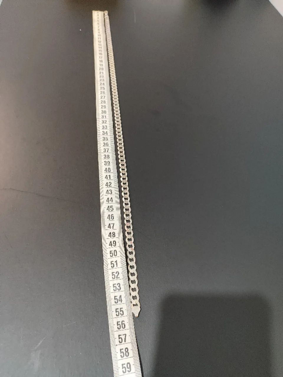 Corrente Grumet de Prata 925 - 55 cm - 43 g - Foto 5