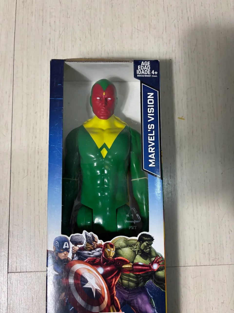 Boneco visão 30cm vingadores marvel marca hasbro - Foto 2