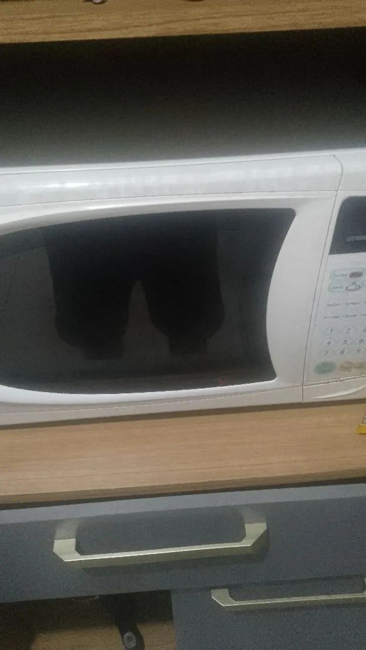 Microondas funcionando perfeitamente lg