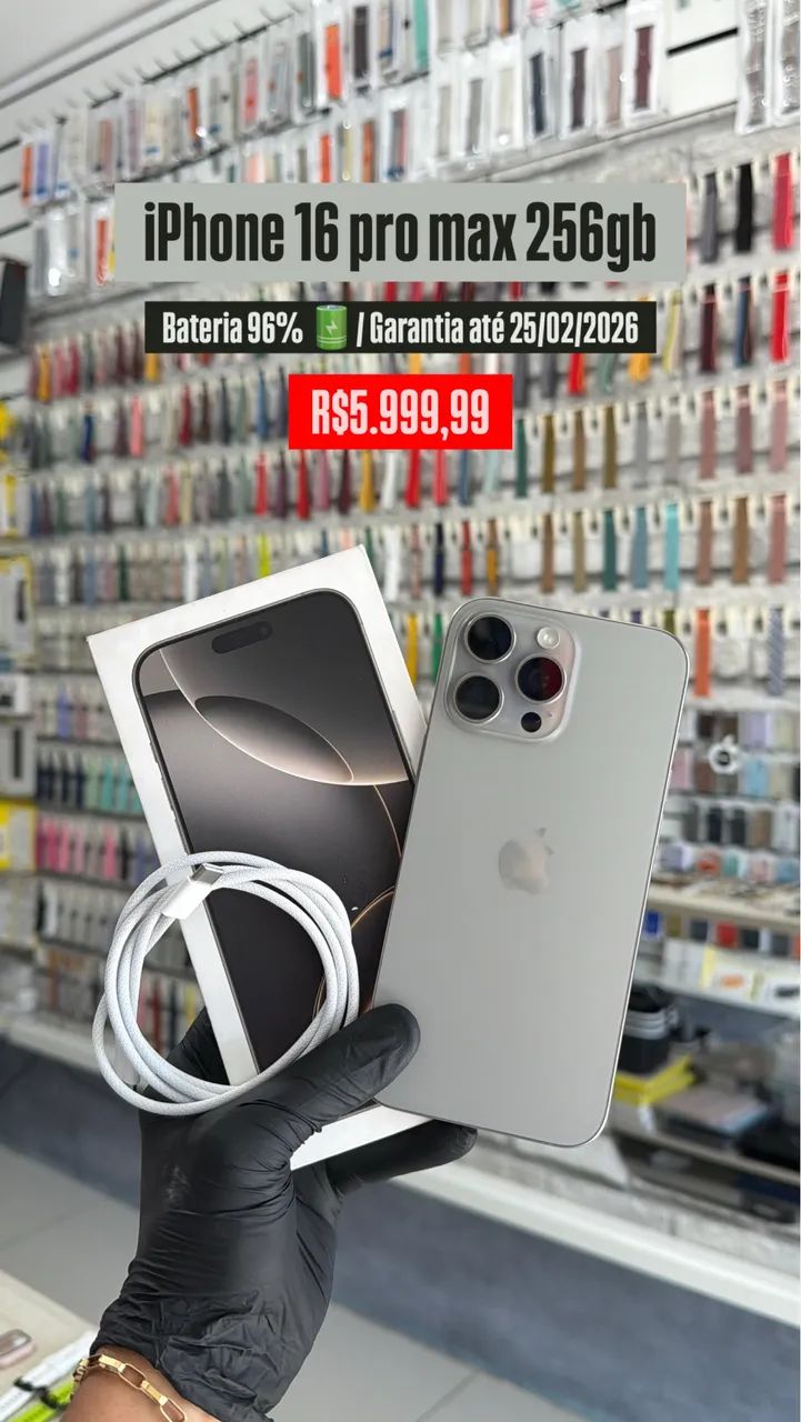 Iphone 16 pro max 256gb 