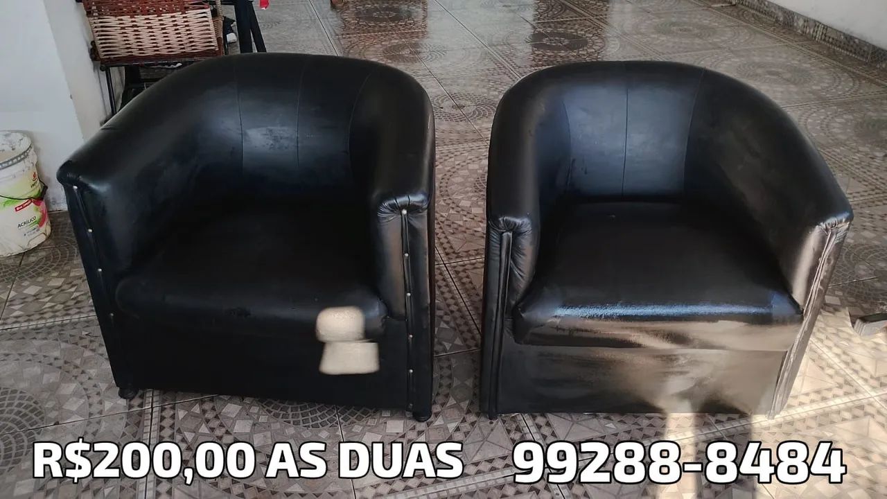 2 POLTRONAS R$200,00