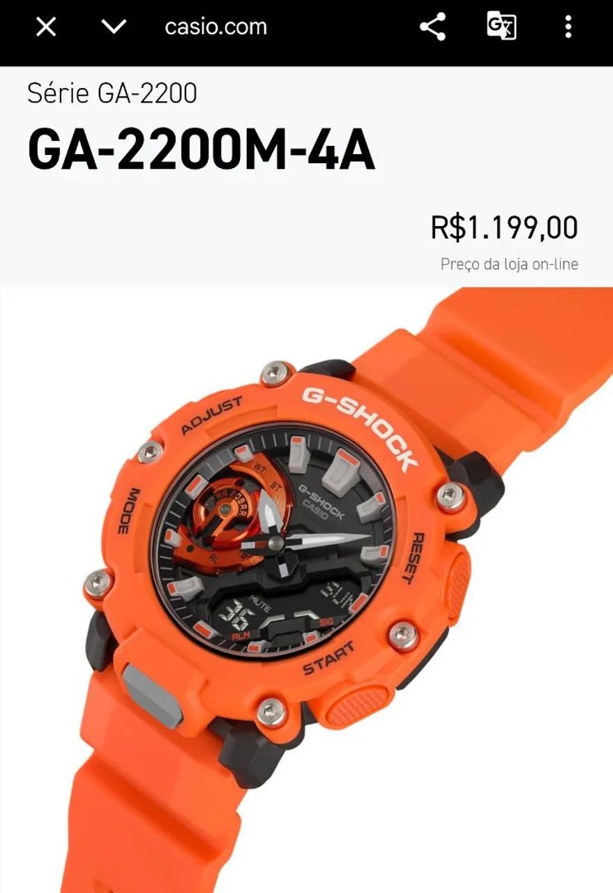 CASIO G SHOCK CARBON CORE GUARD ORIGINAL  - Foto 5