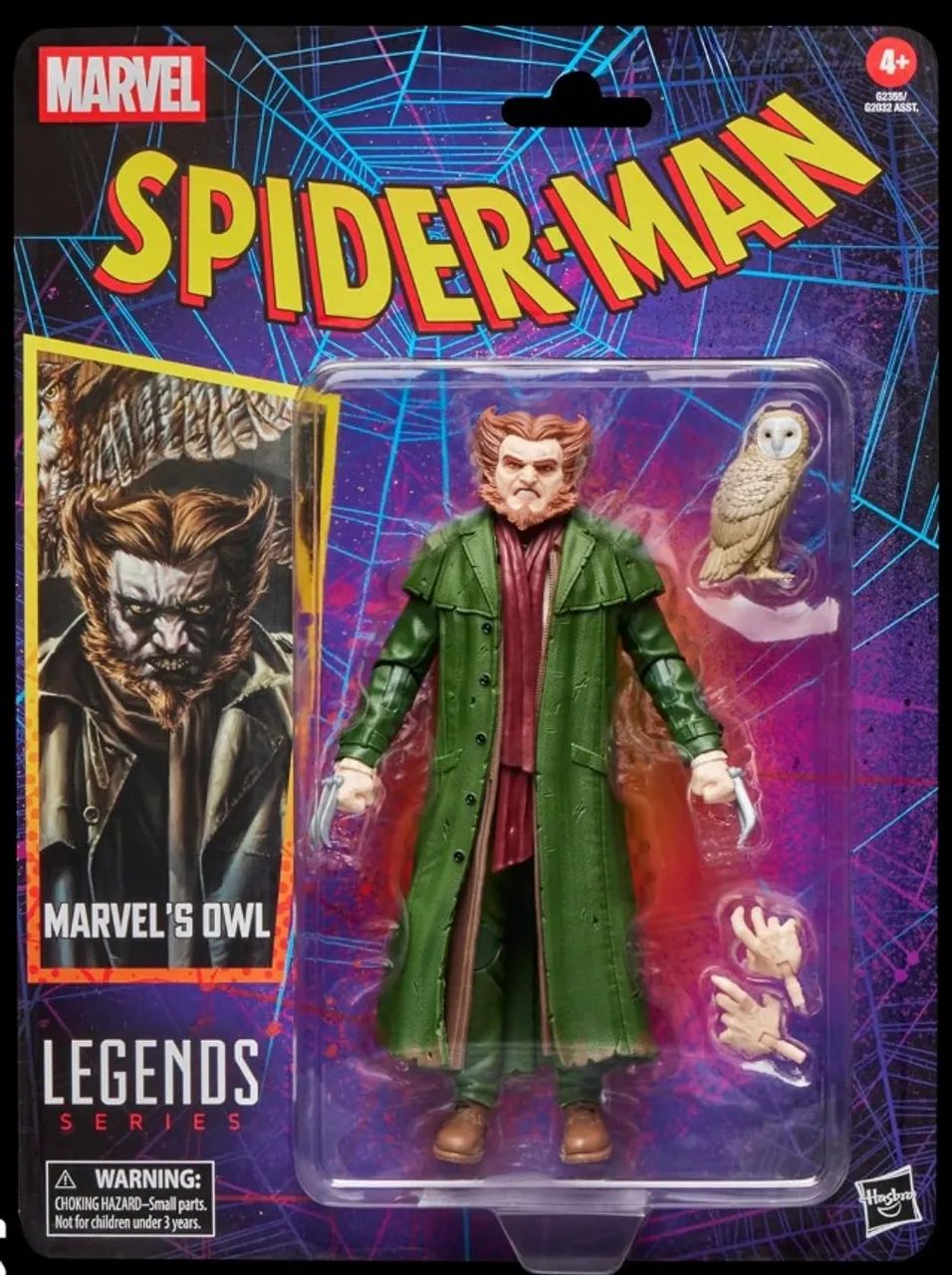 MARVEL LEGENDS OWL - CORUJA - SPIDER MAN