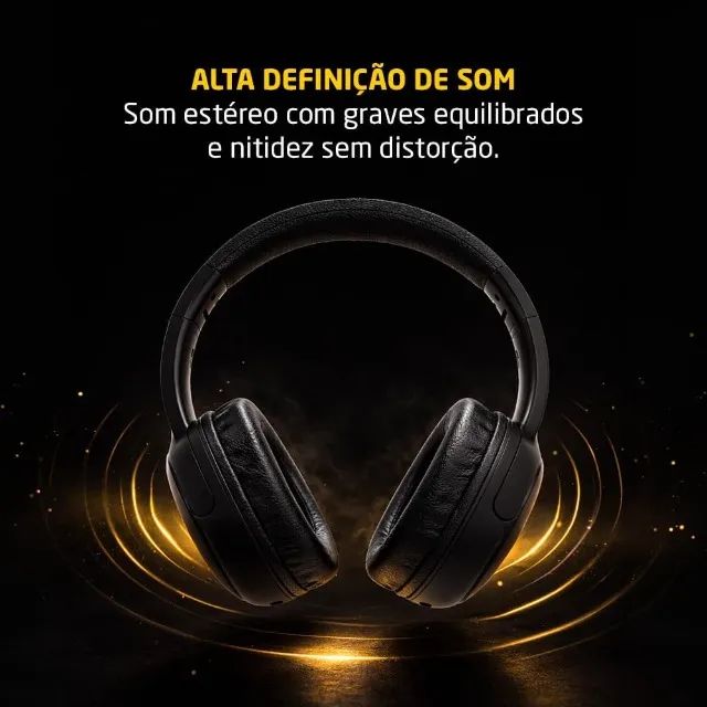Fone ouvido bluetooth Pulse 5.0 - Foto 3