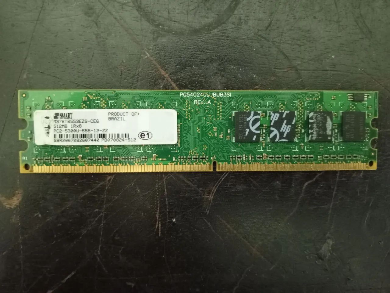 Memória RAM 512MB DDR2 Desktop (SMART PC2-5300U) - Foto 2