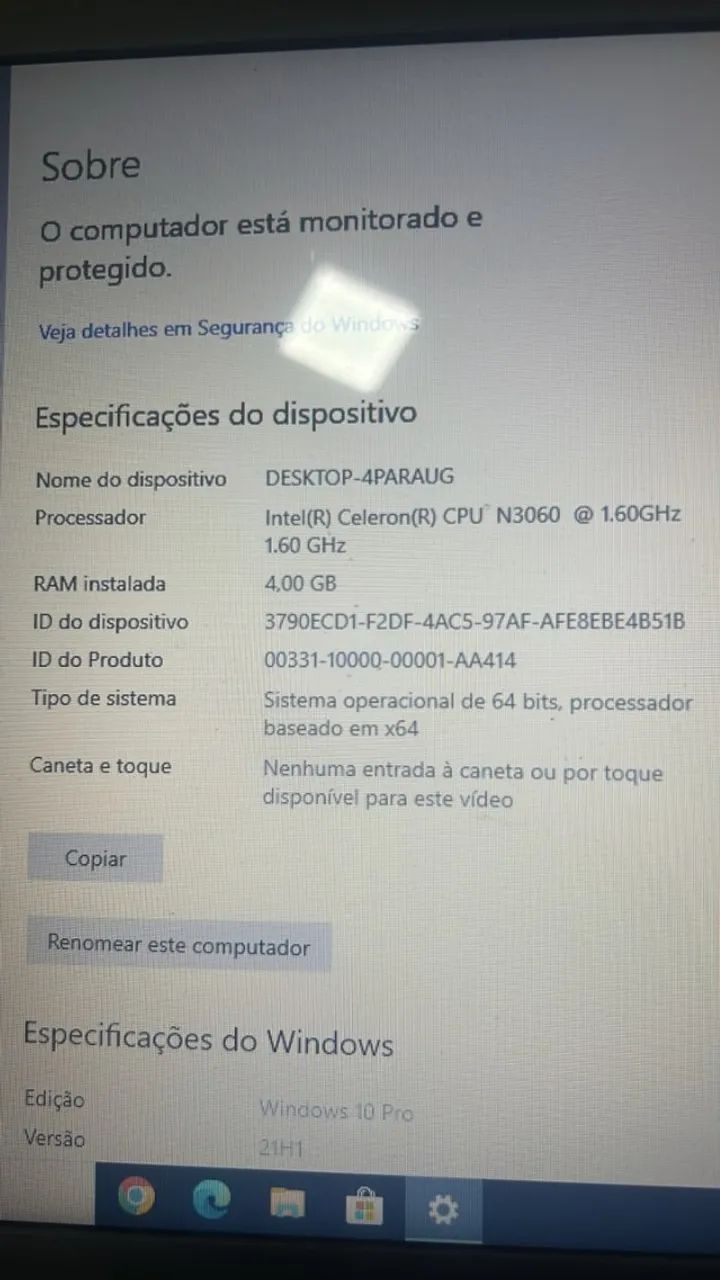 Notebook Hp - Windos 10 Pro - Foto 3