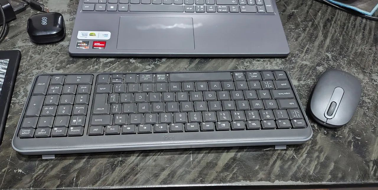 Combo Logitech MK250 - Teclado + Mouse Bluetooth - Foto 2