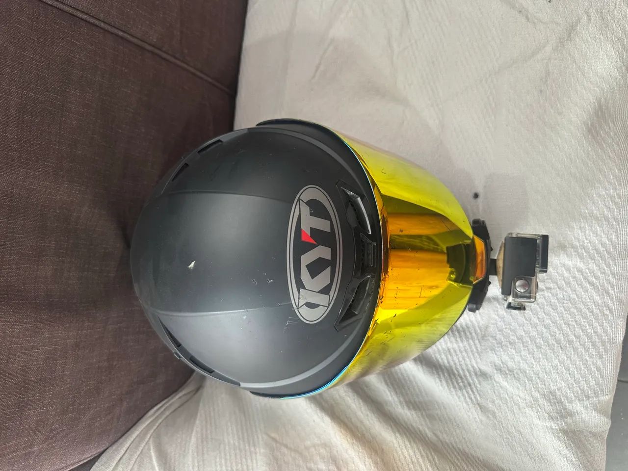 Capacete KYT TT Course  TAM60 - Foto 3