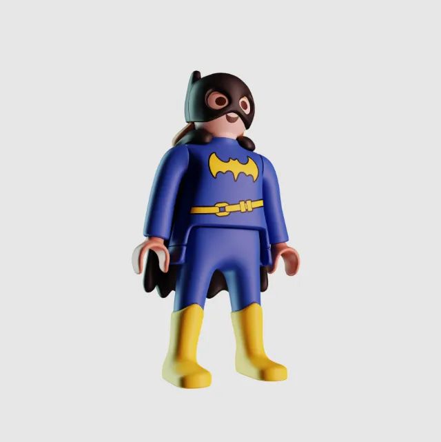 Batgirl DC Playmobil Kinder Ovo - Foto 4
