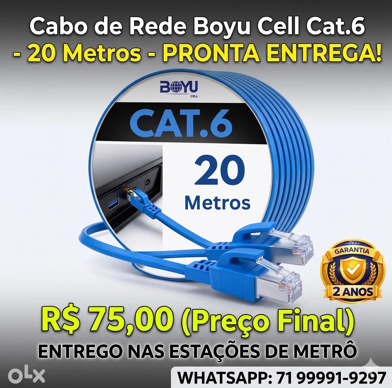 Cabo Rj CAT6