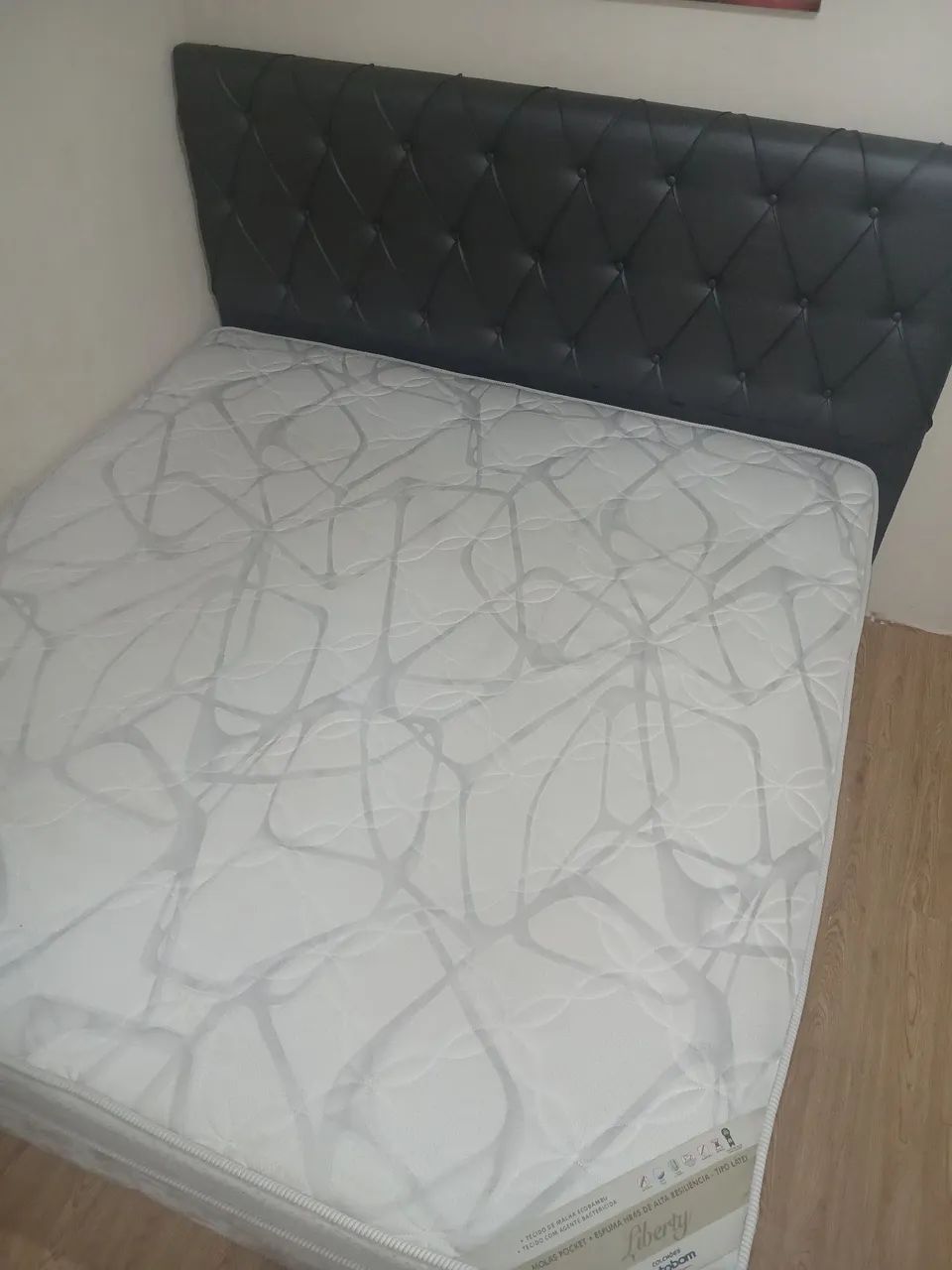 Colchão King Size Ortobom Liberty (Molas Ensacadas + Espuma HR45) + Base Box de Brinde - Foto 2