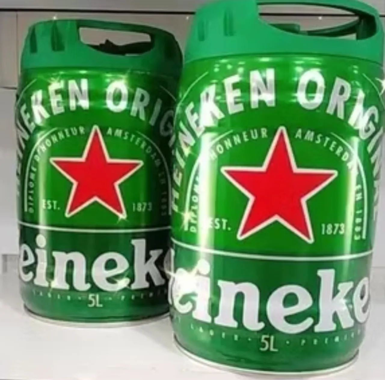 2 barris de Heineken  vazios  - Foto 2
