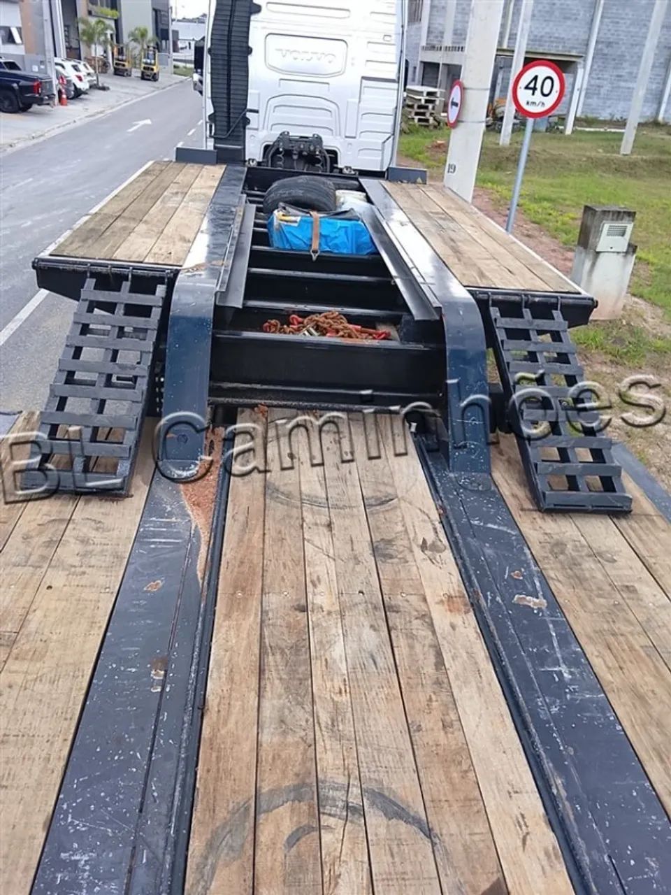 Carreta Prancha RodoMoura 16,70m ano 2026 p/ 60T ZERA - Foto 4