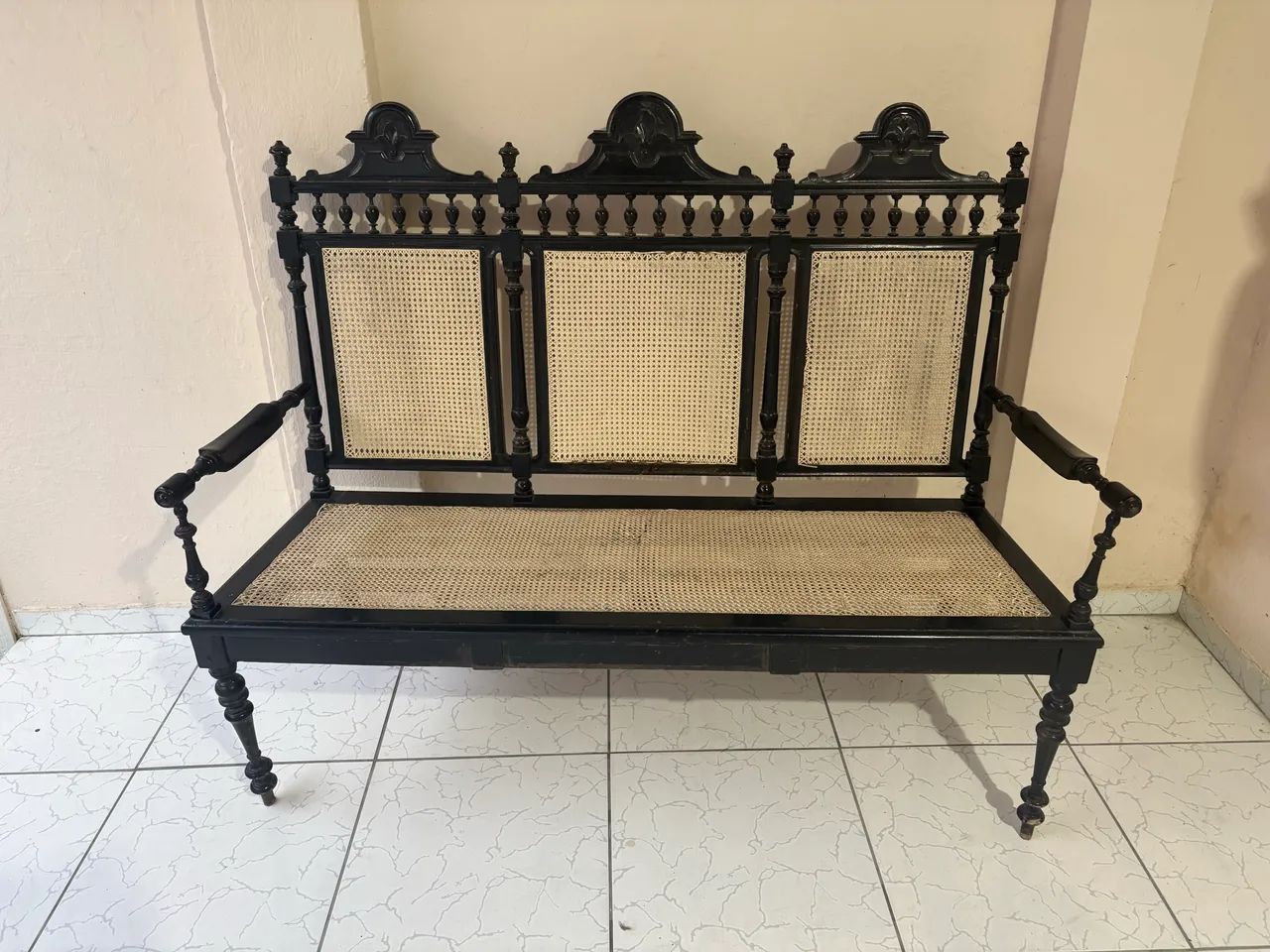 Marquesão de palhinha clássico 