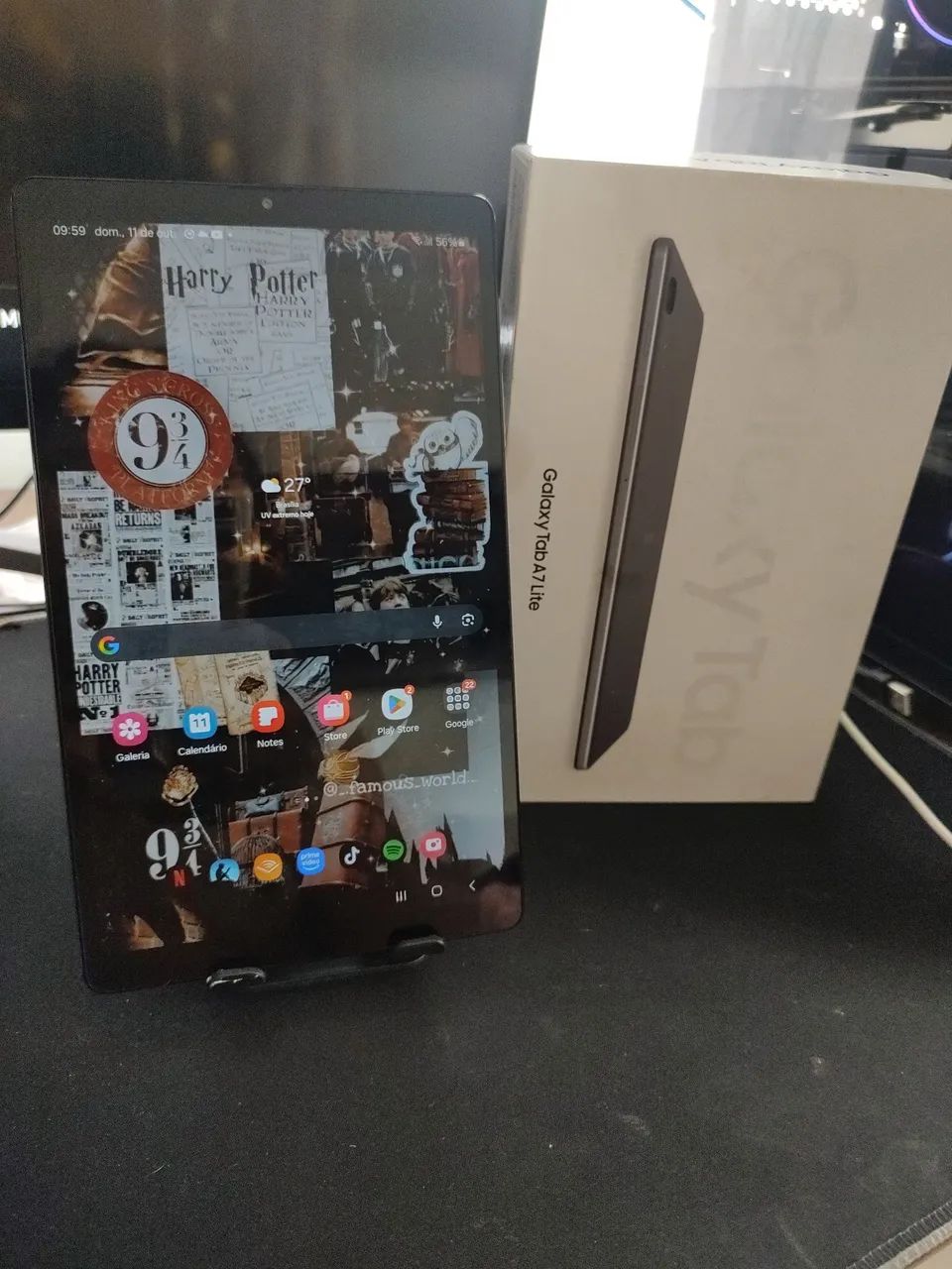 Tablet tab A7 lite em perfeito estado