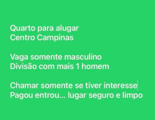 Aluguel de quarto / Diária 