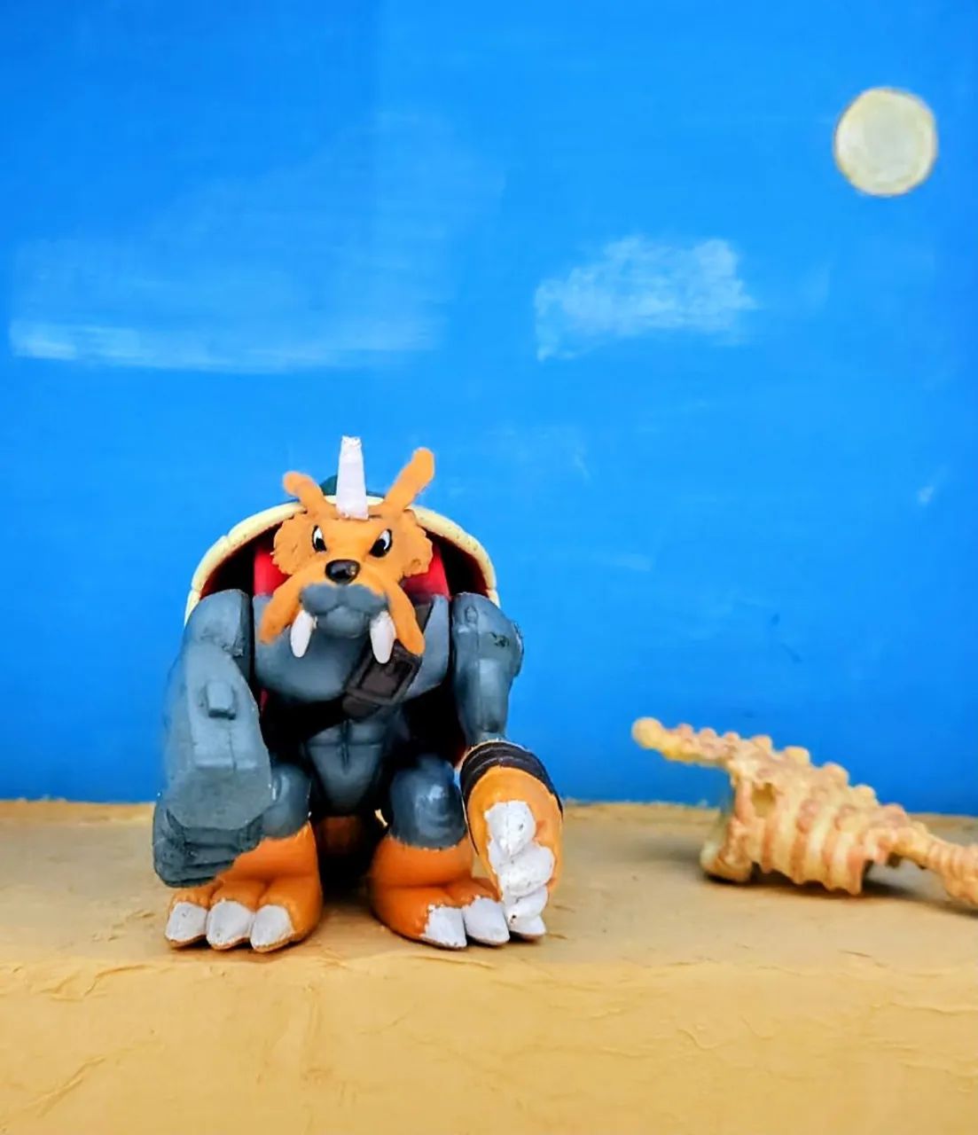 Boneco do digimon adventure - Zudomon - Foto 2