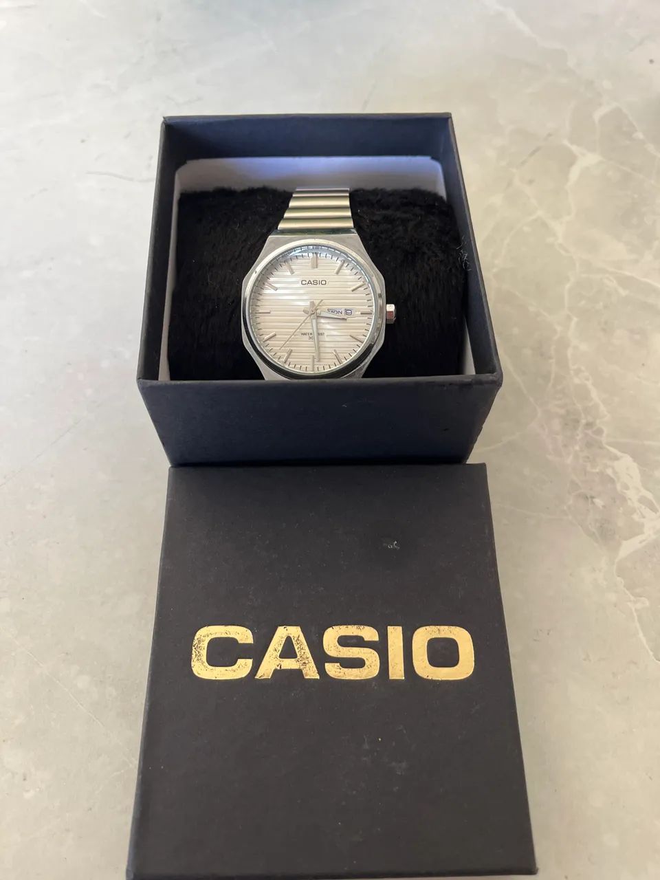 Relógio Casio MTP-E735G original - Seminovo - Foto 4