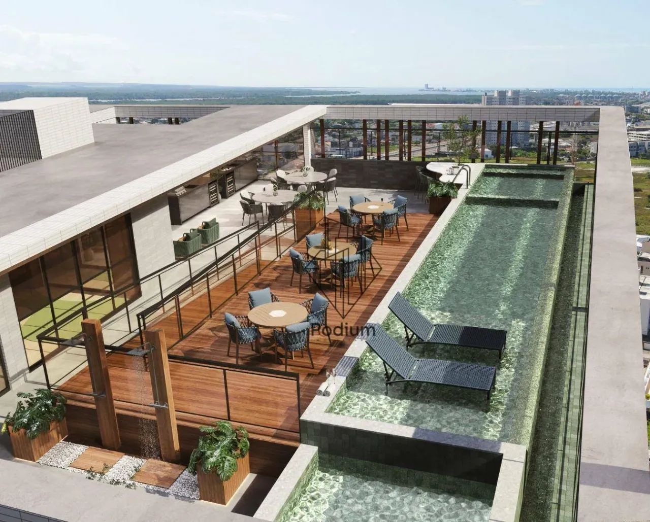 Coberturas Duplex com piscina privativa aproximadamente á 300m da praia de Intermares - CO - Foto 3
