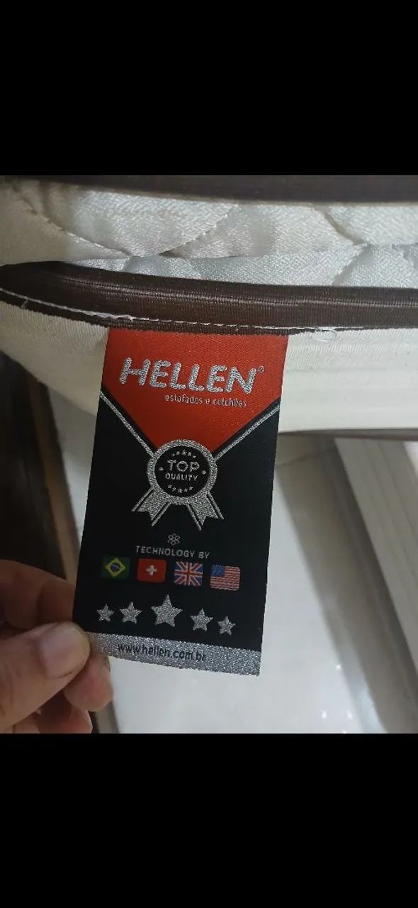 Cama box casal marca Helen malta semi nova  - Foto 3
