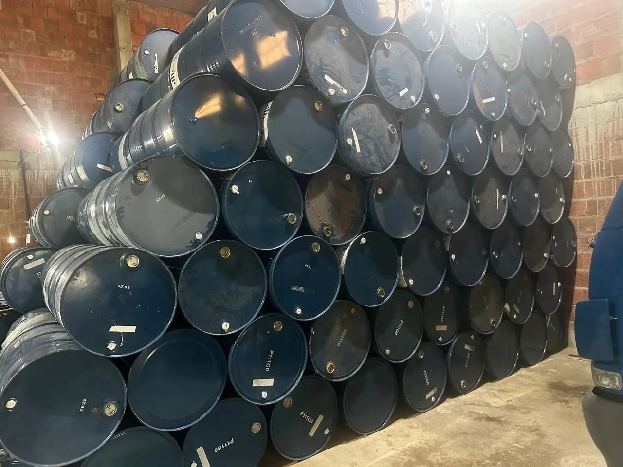 Tambor de ferro 200l