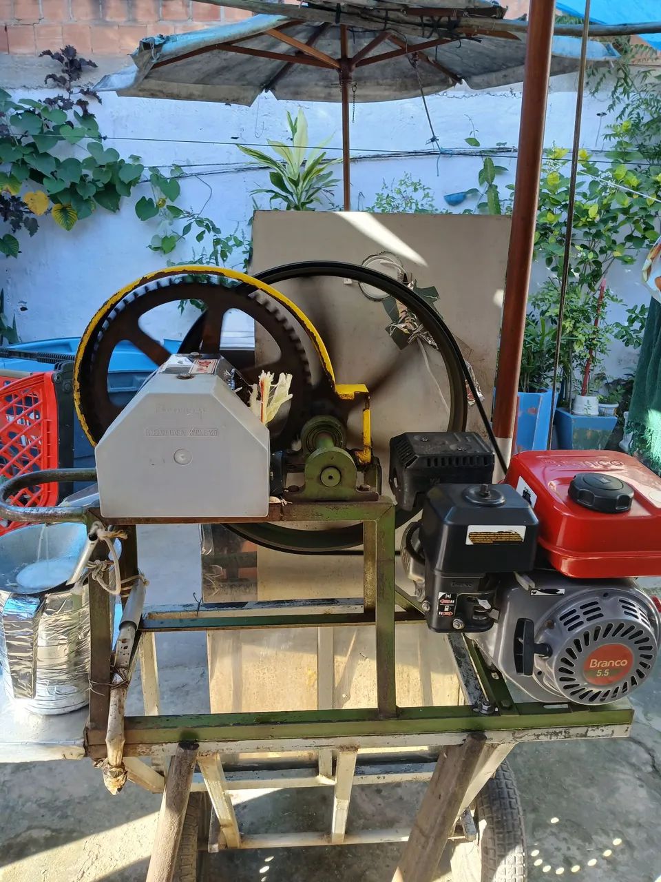 Engenho de cana elétrico