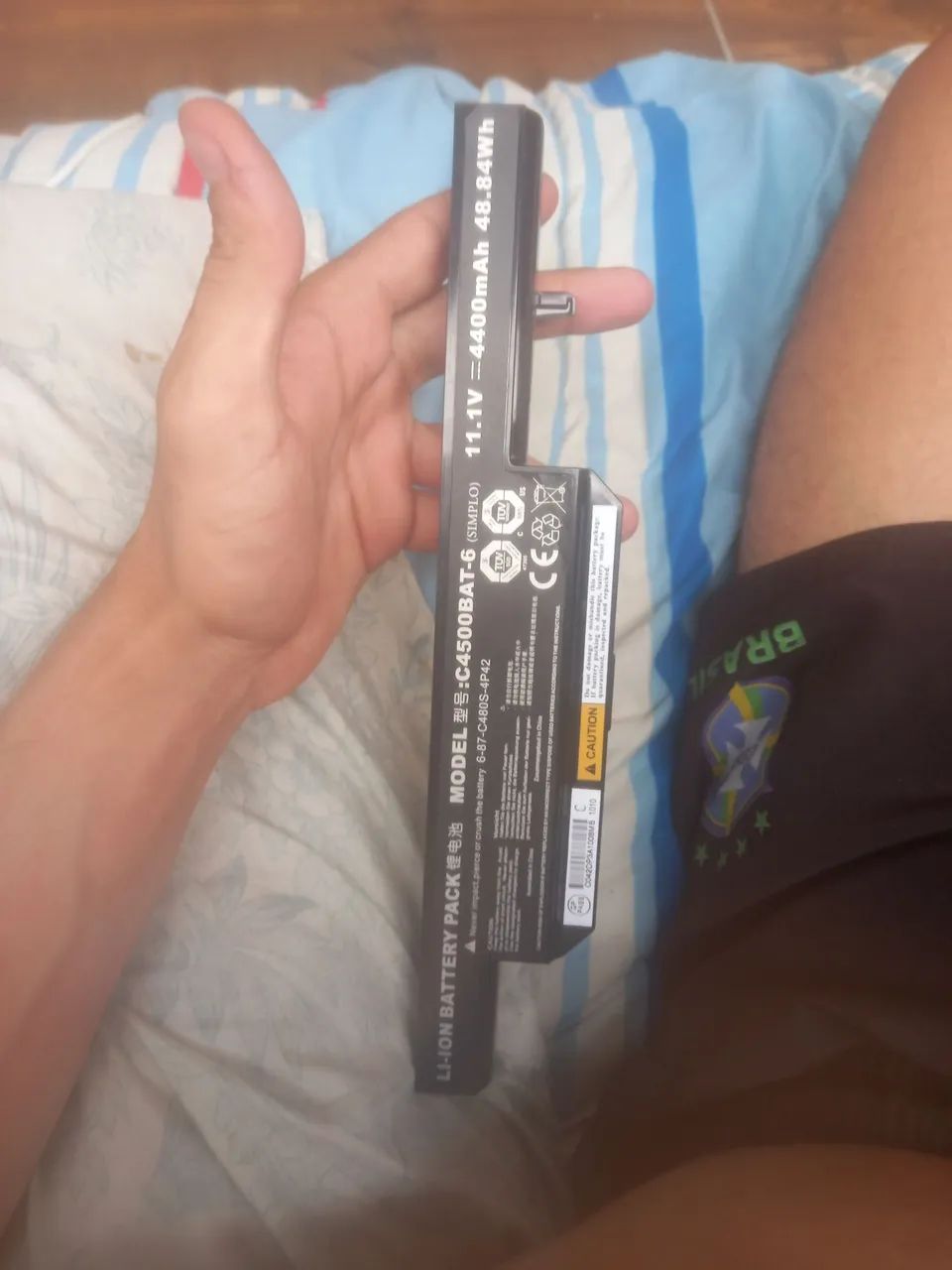 Bateria para notebook potente semi nova usada 3 vezes  - Foto 2