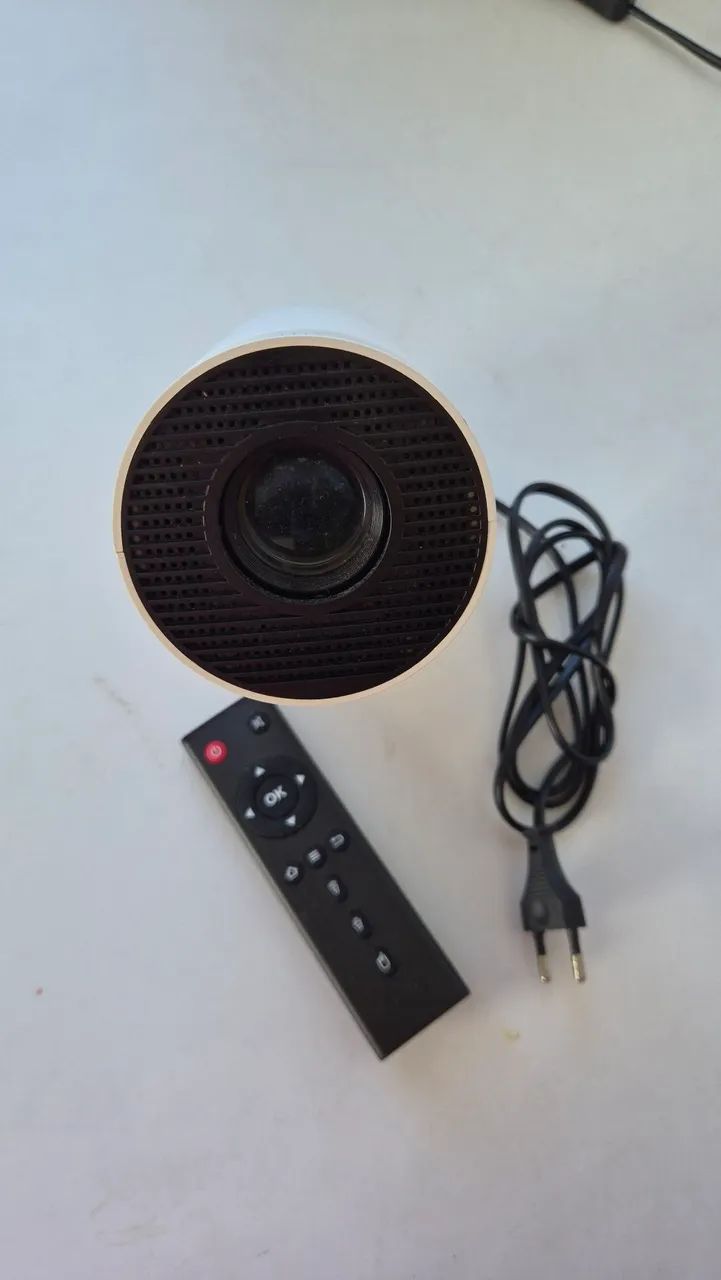 Projetor com controle