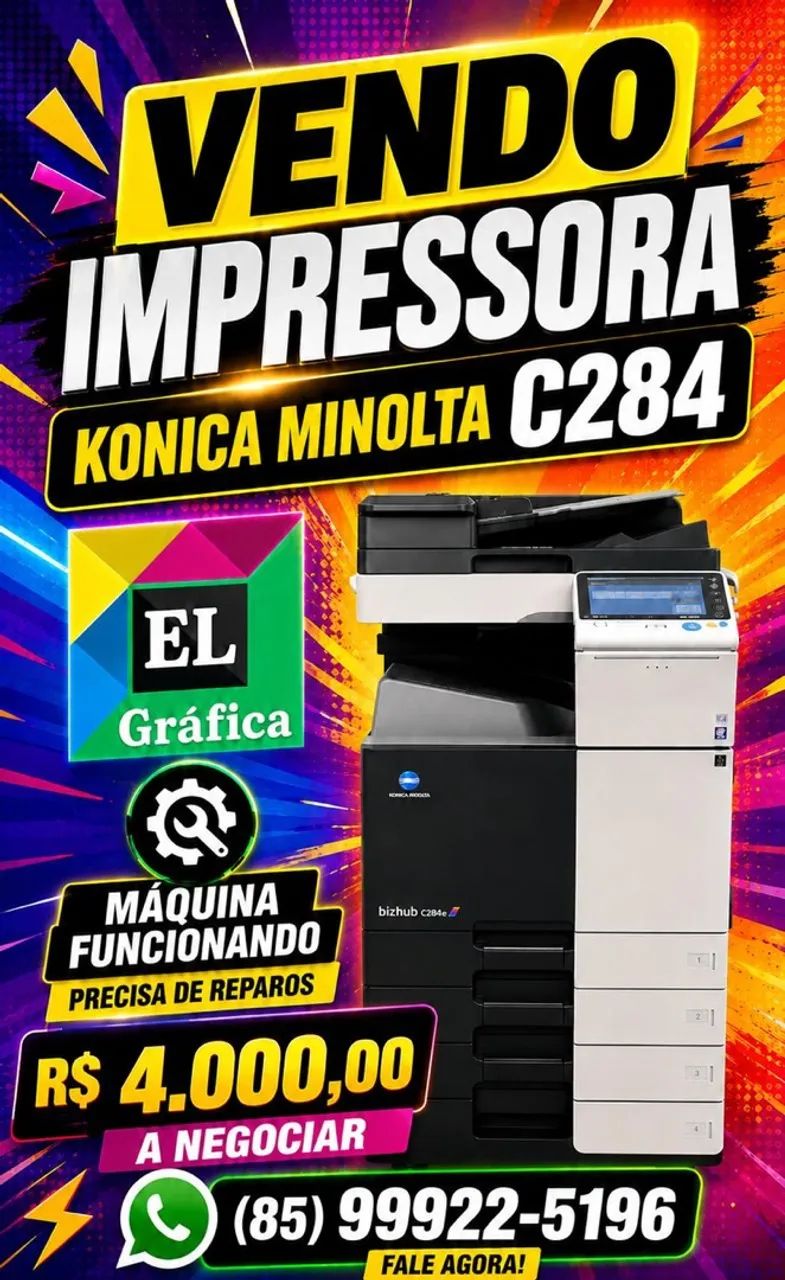 Konica Minolta C284e - Foto 2