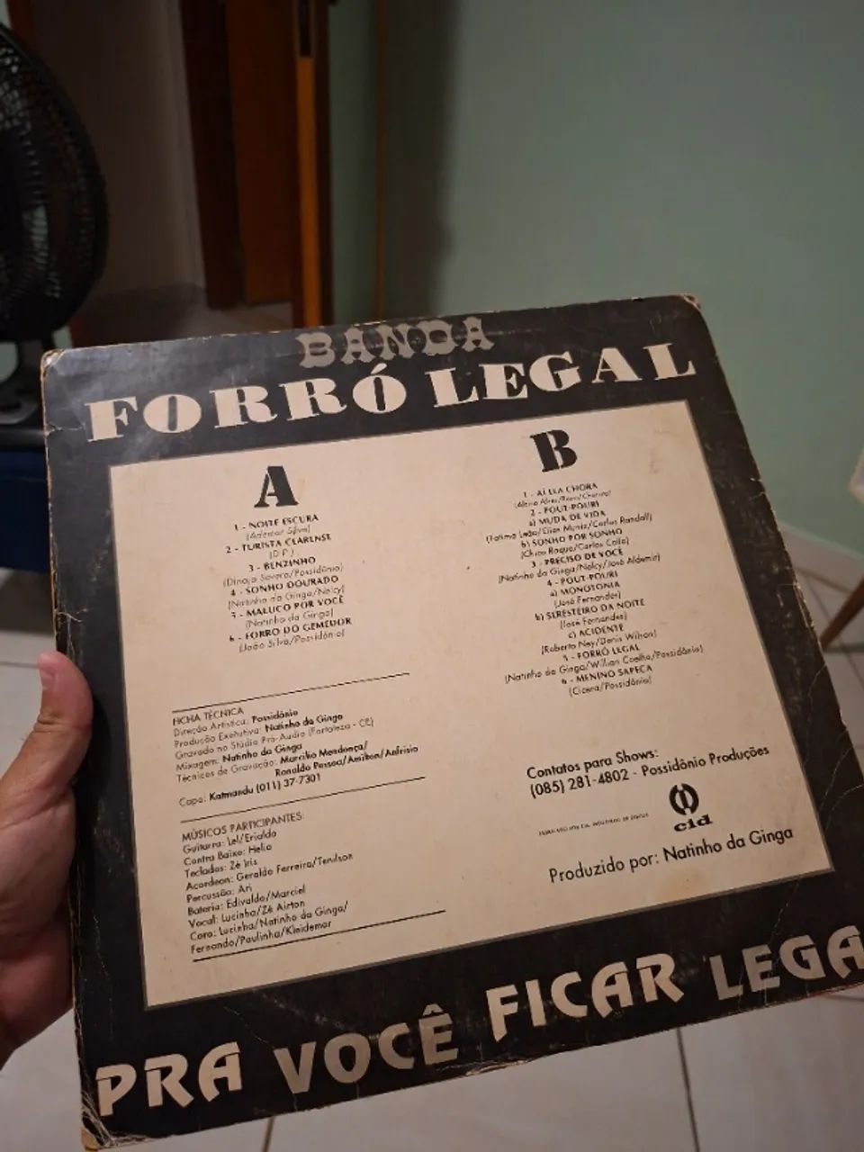 LP Banda Forró legal (1993) - Foto 2