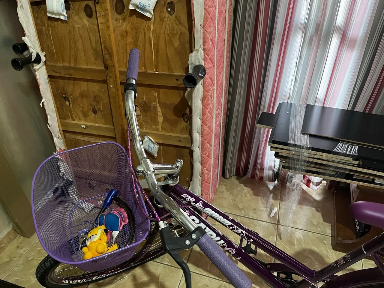 Bicicleta Cairo Genova Cor Roxa (aceito oferta) - Foto 3