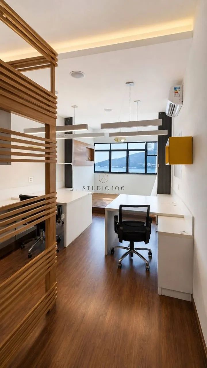 Sala comercial mobiliada de 20 m² com vista para a Baía de Guanabara no Centro de Niterói - Foto 2