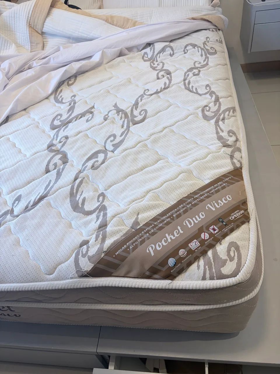 Vendo conjunto de quarto modulado com cama queen - Foto 5