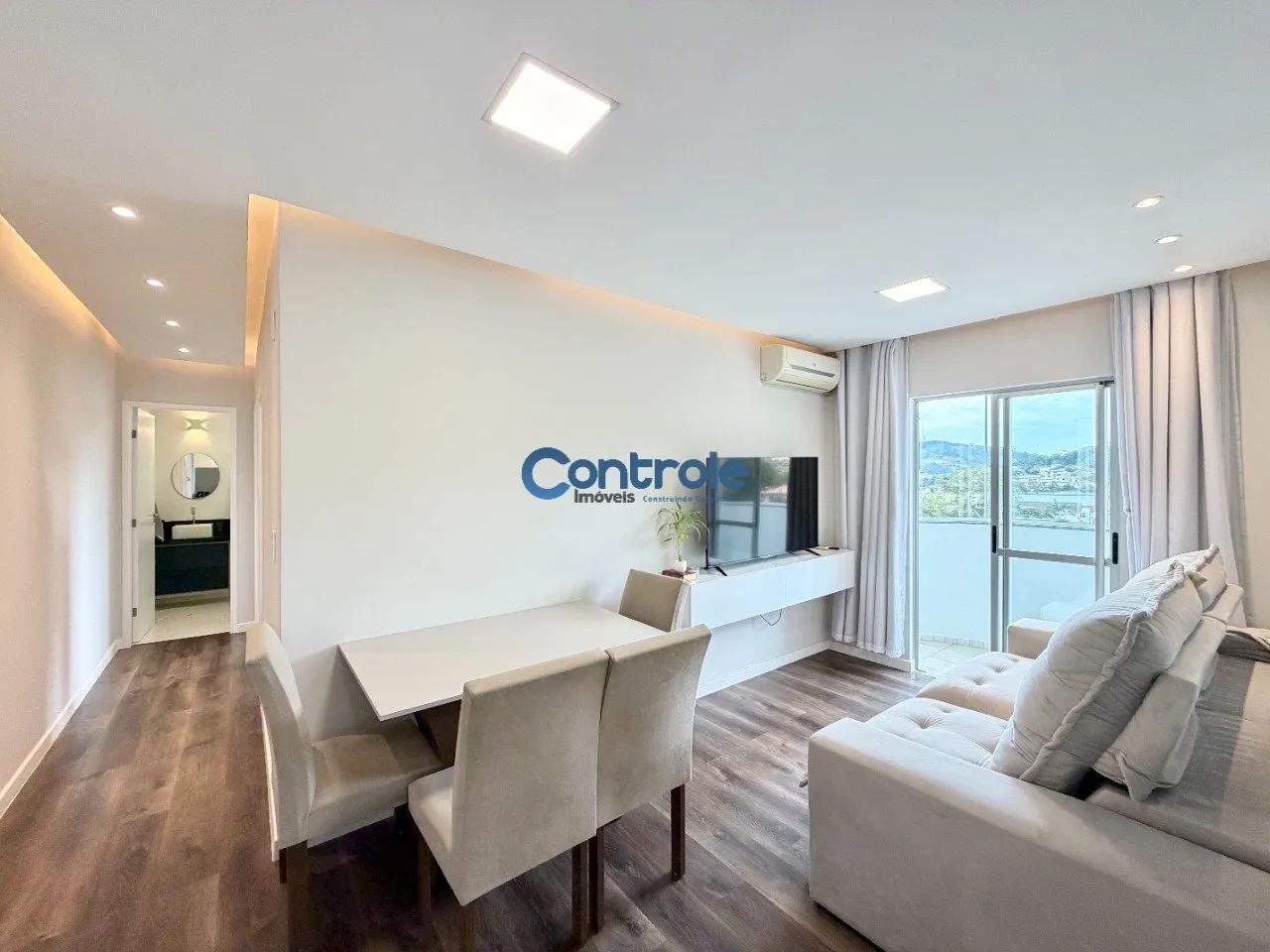Apartamento mobiliado 2 quartos - Praia Comprida - São José - Foto 2