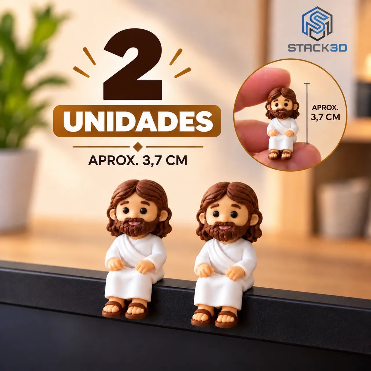 Miniatura Jesus Cristo 3D - Foto 2