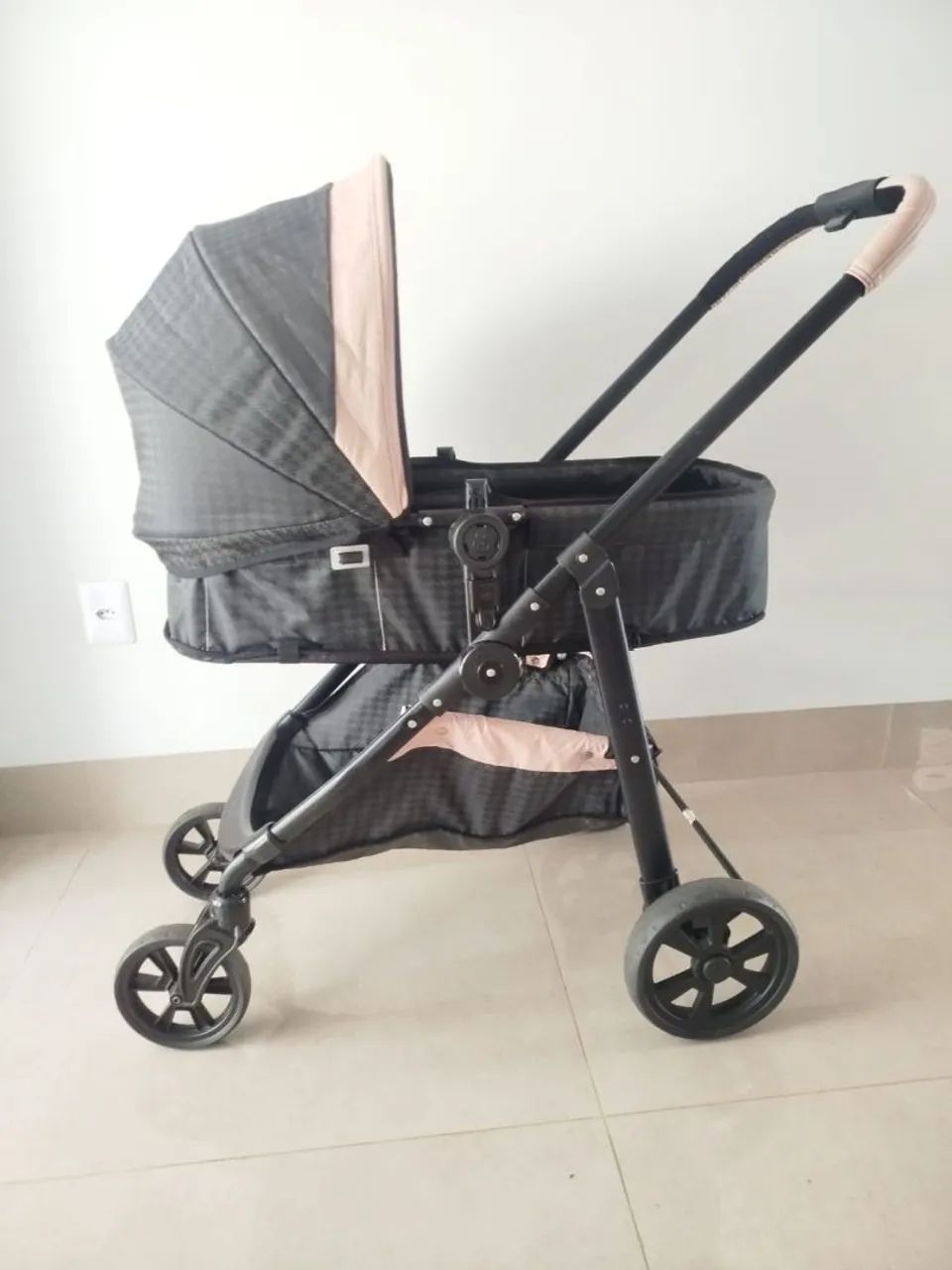 VENDO CARRINHO DE BEBÊ GALZERANO 3 EM 1 - Foto 2