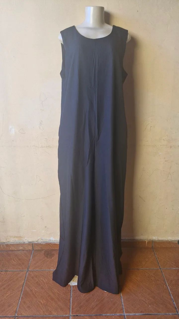 Macacão longo Plus Size veste GG  - Foto 4
