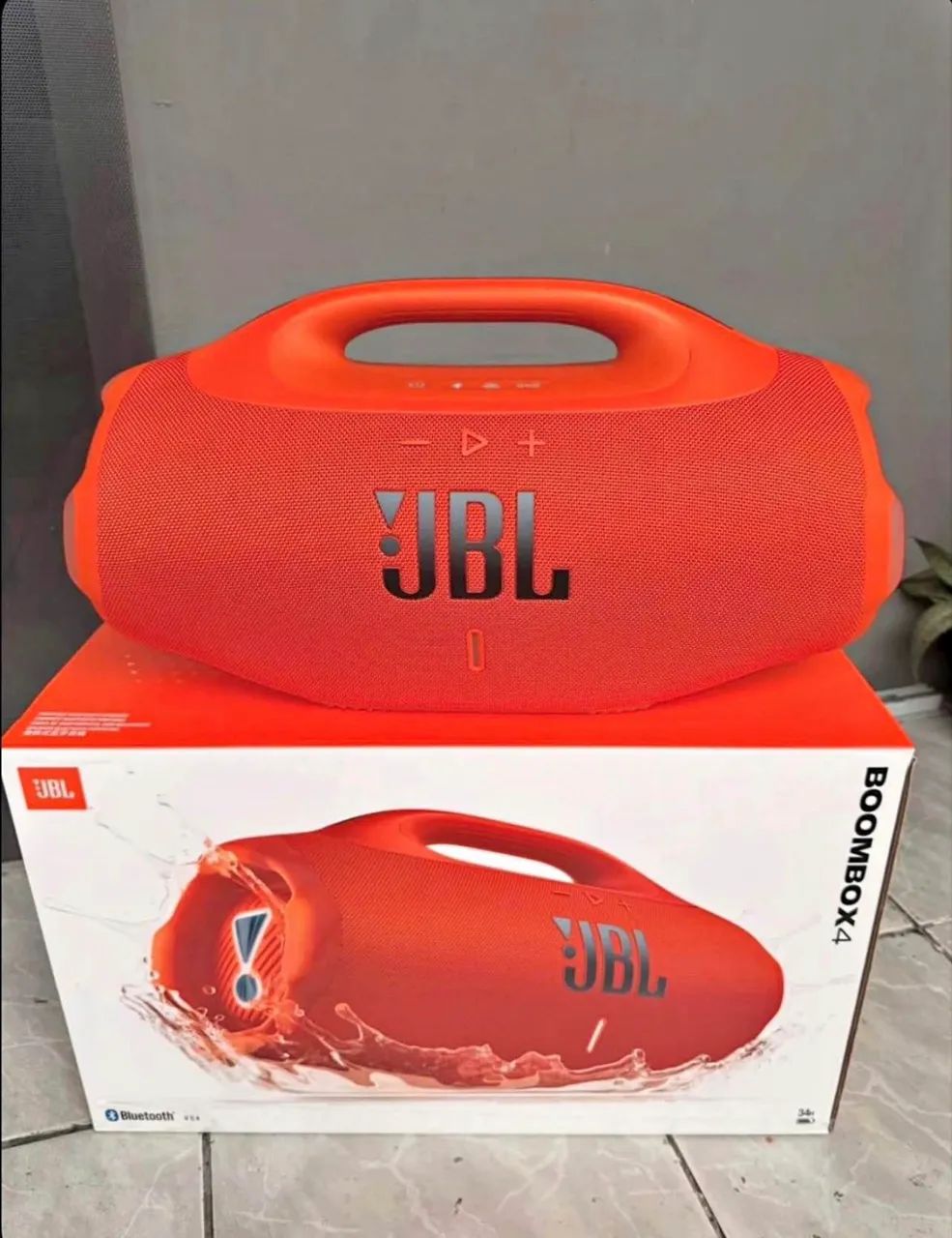 Jbl boombox 4 Laranja (nova) - Foto 2